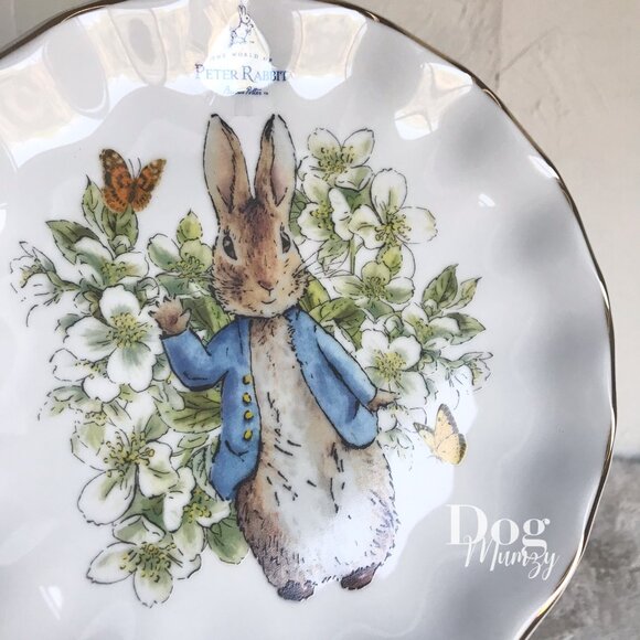 2 Peter Rabbit Classics Textured Edge Salad Plates - Picture 2 of 4